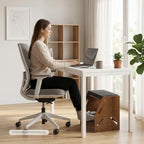 CHOEZON Adjustable Foot Rest Under Desk with Cushion and Non-Slip Design - Image 4