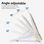 Adjustable Wooden Universal Tablet Stand Holder for iPad Pro 12.9/11 & Air - Image 3