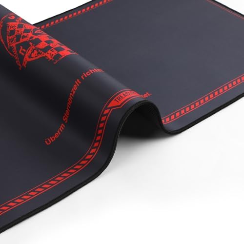 Mouse pad - Evangelion-Inspired Mystic Symbol Design, Large 35.4"x15.7", Stitched Edges, Non-Slip, Waterproof, Anime Philosophy Desk Mat - Image 4
