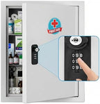 Locking Medicine Cabinet with Combination Lock and Safety Key by Unknown