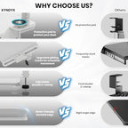 Large Keyboard Tray Under Desk, Pull Out Keyboard & Mouse Tray for Typing - Image 4