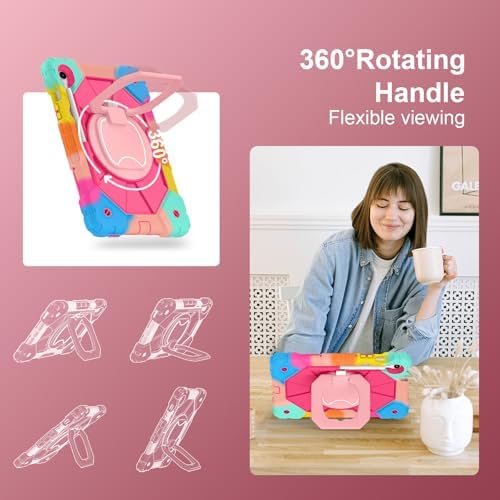 Scnioy Case for Samsung Galaxy Tab S10 Lite/ S10 FE / S9 FE/ S9, 10.9"/11" - Image 4