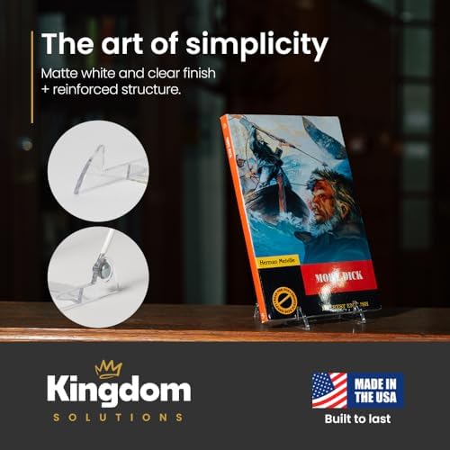 KINGDOM SOLUTIONS - 4.75" Clear Acrylic Display Stand Made in USA - 12 Pack - Image 6