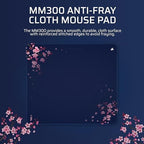 Corsair MM300 Medium Dark Cherry Cloth Gaming Mouse Pad - Image 2