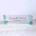 ARTBLOX | Custom Name Plate for Desk, Office Decor, Teacher Desk Name Plate, Teacher Gift, School Counselor Gift, Gift for Women, Teacher Appreciation - Image 2