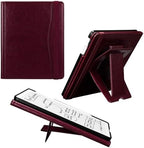 E NET-CASE Case for 11" Kindle Scribe 3rd Generation 2025, Kindle Scribe Colorsoft, Multi-Viewing Stand Cover with Auto Sleep/Wake,Pen Holder for Scribe 11" 2025 Released (Red) by ENET-CASE