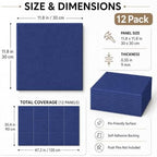 Felt Bulletin Board Tiles, Cork Board Alternative, 48 x 36 in - Image 2