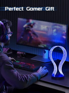 CoolGift Mart Light Up Headphone Stand, Gifts for Gamers - Image 5