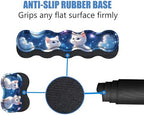 4 in 1 Ergonomic Memory Foam Mouse Pad Wrist Rest Set, Large XXL Gaming Desk Pad + Keyboard Wrist Rest + Mouse Wrist Cushion + Coaster for Home Office Study Gaming, Cute Cat - Image 4