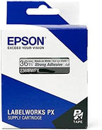 Epson LABELWORKS 236IBWPX PET Tape Cartridge - Black on White Strong Adhesive Industrial Label Maker Tape - 1.5" (36MM) Wide, 30 ft (Pack of 3) - Image 6
