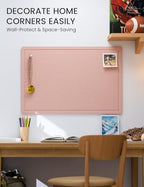 Fluxynara 35.4" x 23.6" Bulletin Board, Pink - Image 4