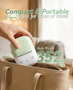 NIIMBOT B2 Label Maker Machine with Tape for Home Office, Green White - Image 3