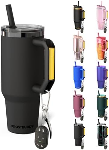 Frost Buddy Thicc Buddy 40oz Tumbler - Spill-Proof Flip Lid (Dark Night) by FrostBuddy