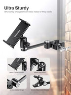 elitehood 8.5in Long Arm iPad Mic Stand Holder for Microphone Music Stand - Image 6