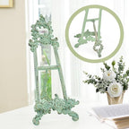 Sungmor Vintage Cast Iron Cookbook Stand, 15.5 Inches Tall Antique Green - Image 4
