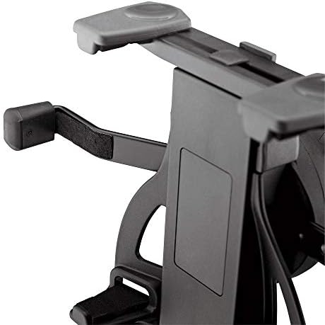 K&M - Konig & Meyer 19742.500.55 - Tablet Holder for Microphone Stand - Switch from Landscape to Portrait - Professional Grade for all Musicians - Studio or Remote Home Use - German Made - Black - Image 6