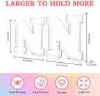 13.8" Acrylic Letter Charcuterie Tray,Fillable Alphabet Box (Letter N) - Image 2
