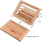 MEEDEN Book Stand with Page Holder Clips: 13.39" x 9.25" Cookbook Holders - Image 5