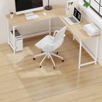 Upgraded 2mm Thick Clear Office Chair Mat, 59"x75" Vinyl Floor Mat by FURKIT