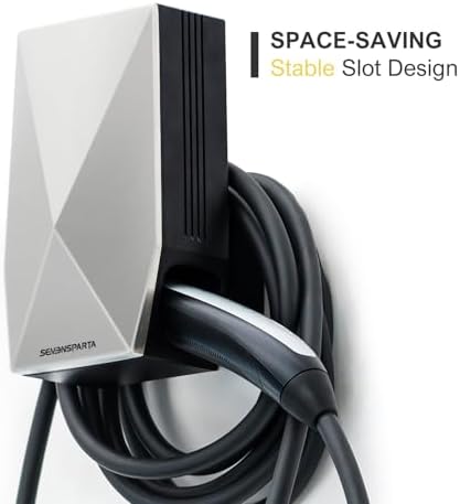 SEVEN SPARTA Aluminum Charging Cable Holder Wall Mount for Tesla Charger - Image 2