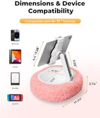SupeDesk Tablet Stand Pillow for Bed, Adjustable Tablet Stand with Detachable Snack Bowl, Phone Stand for Bed, Kindle Holder, iPad Holder, Tablet Holder for Reading, Watching Videos and Streaming - Image 3