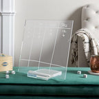russell+hazel Acrylic Dry Erase Board with Stand, Clear - Image 7