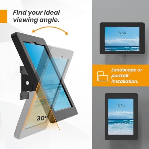 Tablet Wall Mount Compatible with iPad Air 13-in.(M2, M3, M4),iPad Pro 12.9-in.(3rd/4th/5th/6th Gen), iPad Pro 13-in.(M4, M5) - BSW101BX - Image 6