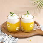 SiliFine 2 PCS Flower Icon Juice Glasses - Image 6