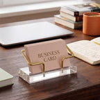 Novabright 6 Pack Acrylic Business Card Holder for Desk - Image 2