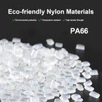 BAOMAIN 5/8-Inch R-Type Cable Clamps, 500-Pack Wire Nylon Wire Management Clips, UC-4 Screw-On Cord Fasteners for Home, Office, and Industrial Use - Image 7