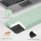 Leolee L-Shaped Desk Long Wrist Rest Elbow 60CM, Pale Green Arm Rest Desk - Image 4