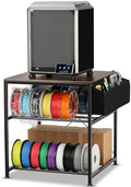 AHOWPD 3D Printer Stand with Filament Storage, 3-Tier 23.7 * 23.7 * 24.5in by AHOWPD