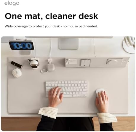 elago Smart Magnetic Desk Pad for Office and Home, Storage Under Pad - Image 2