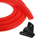 MECCANIXITY 1 1/2" 20ft Split Wire Loom Tubing w/Installation Tool Red by MECCANIXITY