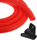 MECCANIXITY 1 1/2" 20ft Split Wire Loom Tubing w/Installation Tool Red by MECCANIXITY