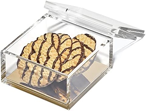 OfficeGoods Acrylic Desk Organizer with Gold Base, Medium - Image 7