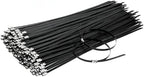 300PCS 11.8" Black 304 Metal Zip Ties,200LB Self-Locking Cable Ties by Unknown