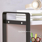 SIDIANBAN Desktop Organizer Shelf, 2 Tier Office Storage Rack - Image 4