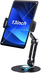 Heavy Duty Tablet Stand, 360° Rotation iPad Holder Stand for Desktop by CELLPHONESTAND