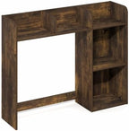 Furinno Classic Desk Shelf, 5-Shelf Desktop Hutch, Book Shelf, 3-Tier Desk Organzier, for Office Supplies, Office Desk Accessories, for Home Office, College, Dorm, White - Image 4
