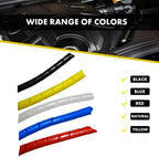 Kable Kontrol Vortex Spiral Cable Wrap - 1/8” Inch 100’ Feet Long - Hose Protector Flexible Polyethylene Wire Conduit Tubing Cable Sleeve Cord Cover to Organize Wires – Natural - Image 4
