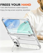 for iPhone Ultra Case with Pen Holder & Stylus & Finger Strap Clear - Image 6