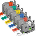 Replacement for Brother P Touch Label Tape TZe TZ 24mm 0.94 Laminated Color by COLORTY