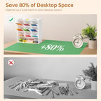 BEYGORM Acrylic Vertical Marker Organizer for 150 Markers, Desk Orgaizer - Image 2