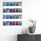 Weysat Acrylic Brochure Pamphlet Holder Brochure Display Stand, 1 Piece - Image 6
