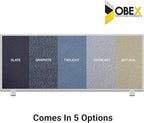 OBEX Acoustical Cubicle Privacy Screen Extender Desk Panel & Office Divider, Add Separation & Block Noise, 18" x 48", Twilight - Image 5