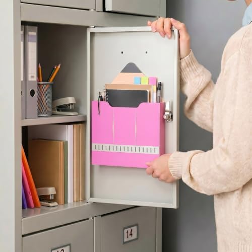 Gilprop 8 Pack Magnetic File Folder Holder for Whiteboard Classroom Storage - Image 4