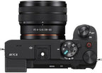 Sony a7C II Mirrorless Camera with 28-60mm Lens | Black Bundle with 64GB Memory Card + 40.5mm UV Filter + 5-Piece Camera Cleaning Kit + Battery Charger + Cloth + Camera Case (7 Items) - Image 3