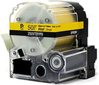 LABELWORKS 250VTBYPX Vinyl Tape - Black on Yellow Vinyl Industrial Label Maker Tape - 2" (50MM) Wide, 22.9 ft - Image 4