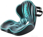 Ergonomic Seat Cushion with Back Support, Black by Unknown